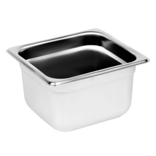 Thunder Group STPA2164 0.2 Size Stainless Steel Anti-Jam Steam Table Pan