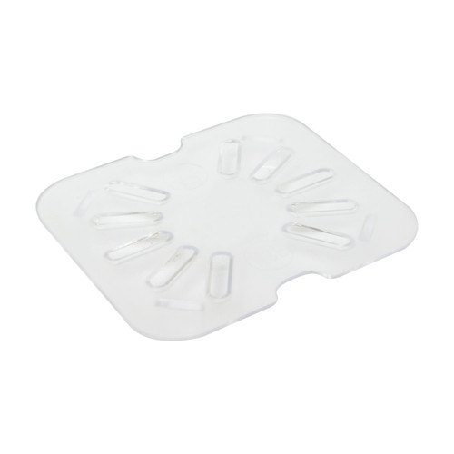Thunder Group PLPA7160DS 1/6 Size Clear Polycarbonate Drain Shelf