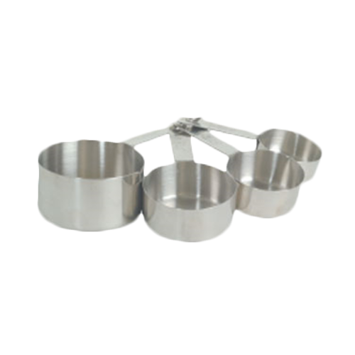 Thunder Group SLMC2414 Stainless Steel 4 Measure Sizes Measuring Cup Set