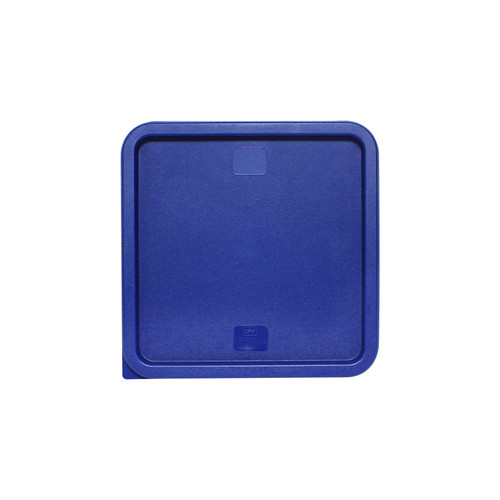 Thunder Group PLSFT121822C Blue Plastic Food Storage Container Cover for 12, 18 and 22 Qt.
