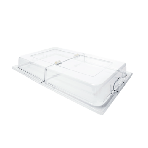 Thunder Group PLRCF001H 8 Qt. Plastic Rectangular Chafer Dome Cover