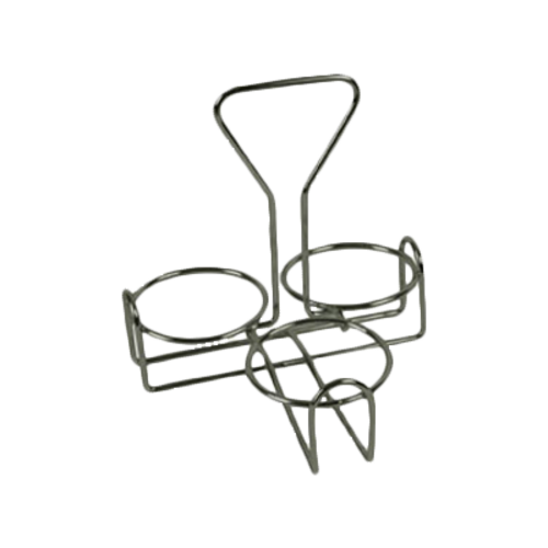 Thunder Group SLCJH003 Stainless Steel Tabletop Condiment Rack