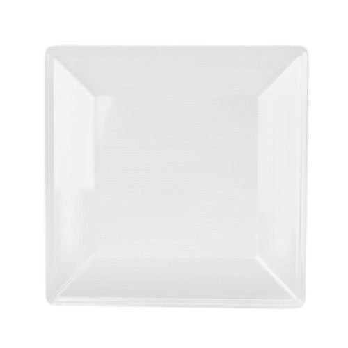Thunder Group PS3208W White Melamine Square Plate