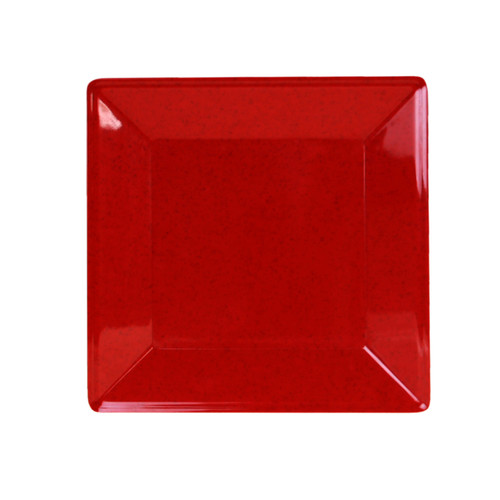 Thunder Group PS3208RD Red Melamine Square Plate