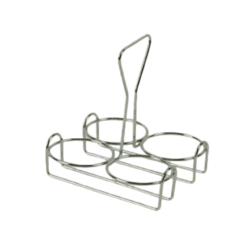 Thunder Group SLCJH004 Stainless Steel Tabletop Condiment Rack