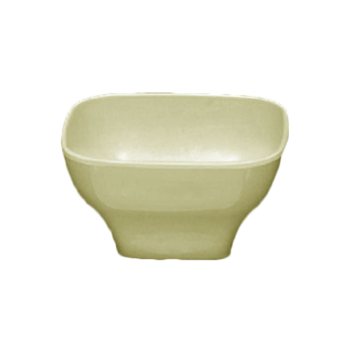Thunder Group PS3105V 14 Oz. Beige Melamine Bowl Square Bowl