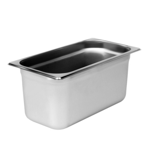 Thunder Group STPA3136 0.3 Size Stainless Steel Anti-Jam Steam Table Pan