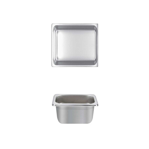 Thunder Group STPA4164 0.2 Size Stainless Steel Anti-Jam Steam Table Pan