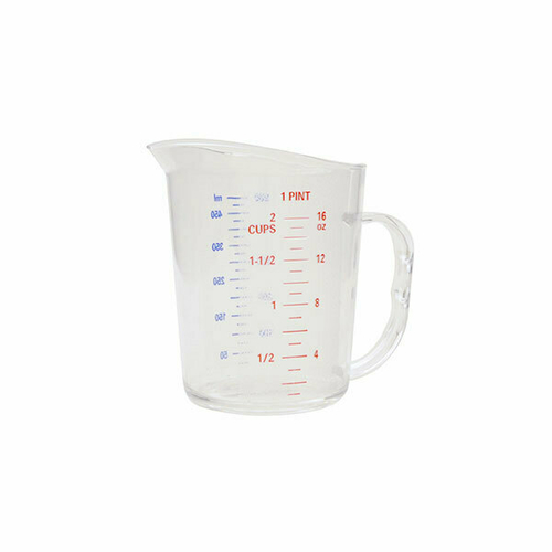 Thunder Group PLMD016CL 16 Oz. Clear Polycarbonate Measuring Cup