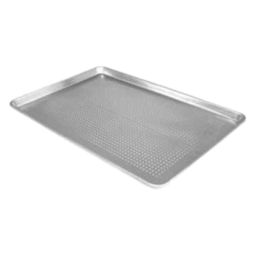 Thunder Group ALSP1826PF 18" W x 26" D 20 Ga. Aluminum Perforated Full Size Sheet Pan