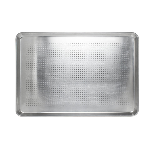 Thunder Group ALSP1826PF 18" W x 26" D 20 Ga. Aluminum Perforated Full Size Sheet Pan