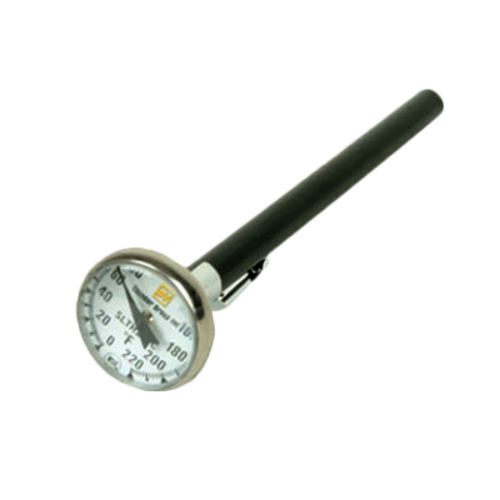 Thunder Group SLTH220C 5" L Stainless Steel Dial Type Pocket Thermometer