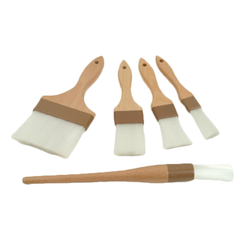 Thunder Group WDPB002N Nylon Bristle Wood Handle Pastry Brush