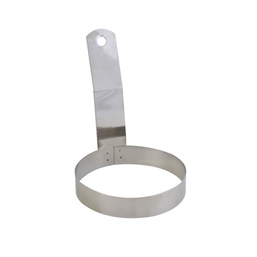 Thunder Group SLER0601R 6" W Round Stainless Steel Mirror Finish Egg Ring