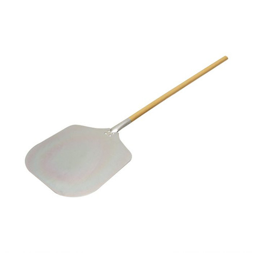 Thunder Group ALWDPP5212 52" Long Rectangular Aluminum Blade with Wood Handle Pizza Peel