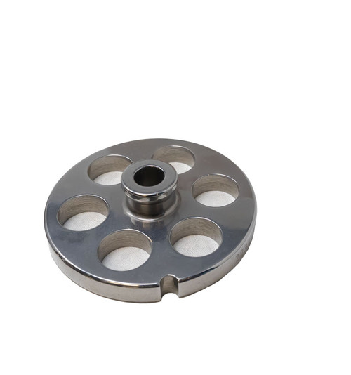 Omcan USA 11205 #22 0.75" Stainless Steel European Style Machine Plate