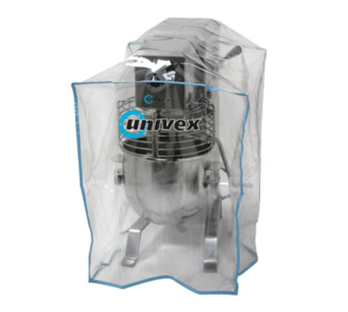 Univex CV-6 22" W x 46" H x 34" D Clear Plastic Heavy Duty For 40 Qt. Floor Model Mixers Equipment Cover