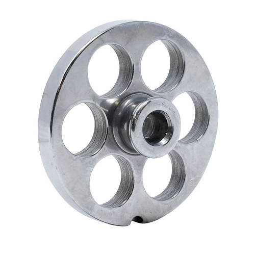 Omcan USA 11198 #12 0.75" Stainless Steel European Style Machine Plate