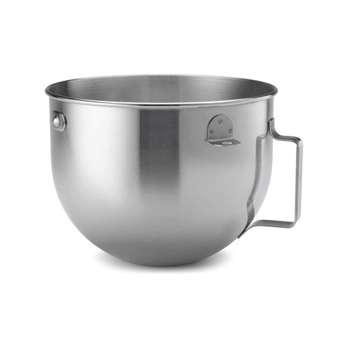KitchenAid KN25WPBH 5 Quart Bowl-Lift Polished Stainless Steel Bowl with Flat Handle