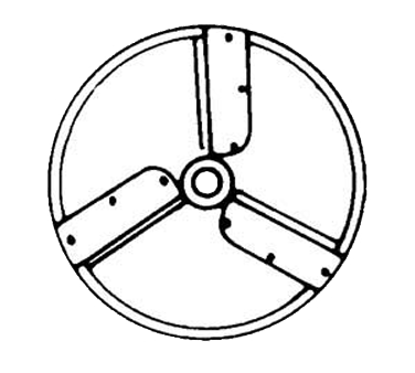 Electrolux 653195 0.68 Stainless Steel Julienne Disc