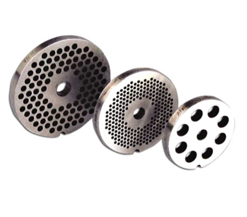 Omcan USA 11248 #22 0.25" Carbon Steel Machine Plate - Hubless