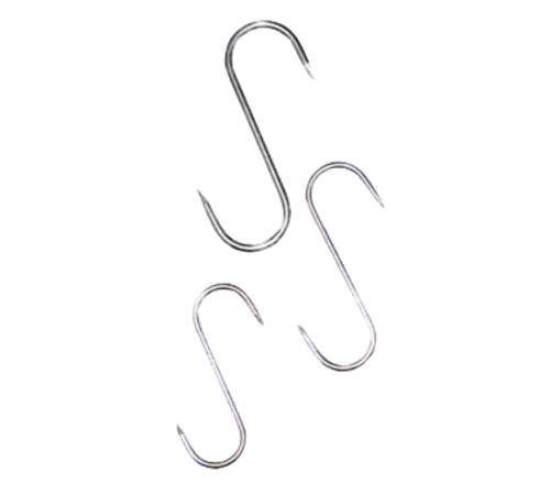 Omcan USA 10504 250 mm x 12 mm Stainless Steel S Hook