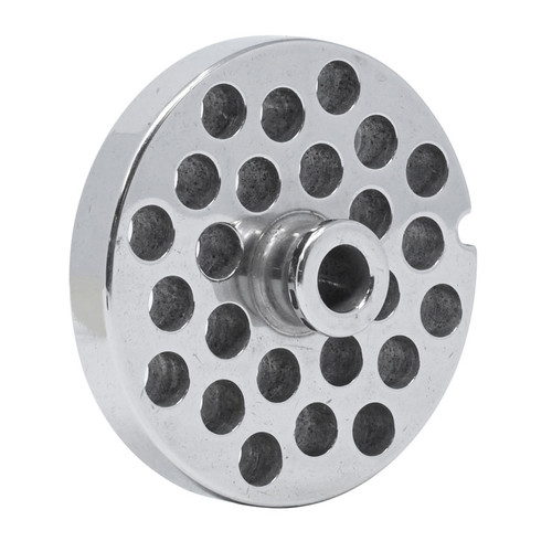 Omcan USA 11203 #22 0.38" Stainless Steel European Style Machine Plate