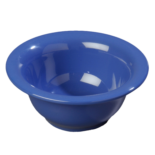 Carlisle 3303814 10 Oz. Melamine Blue Carlisle - Sierrus Rimmed Nappie Bowl