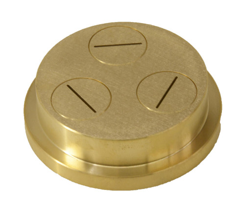 Omcan USA 13343 #31 Brass Pappardelle Pasta Die