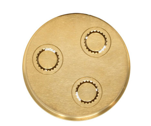 Omcan USA 13392 #163 Brass Pipe Regate Pasta