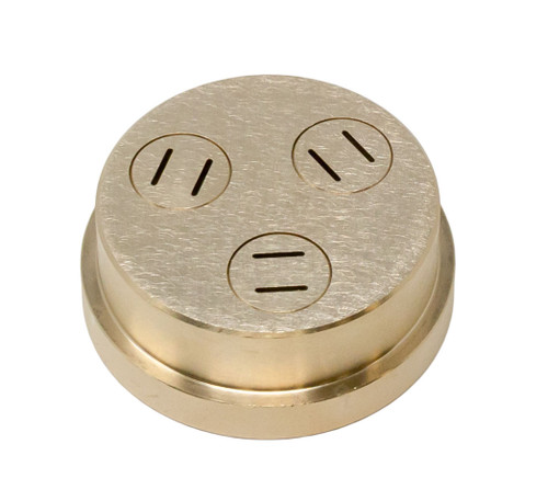 Omcan USA 39321 6 mm Brass #26 Tagliatelle Pasta Die
