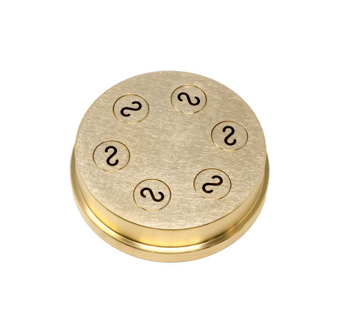 Omcan USA 19757 #386 Brass Casarecce Pasta Die