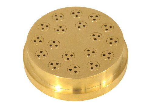 Omcan USA 24490 2.5 mm Brass #12 Spaghetti Pasta Die