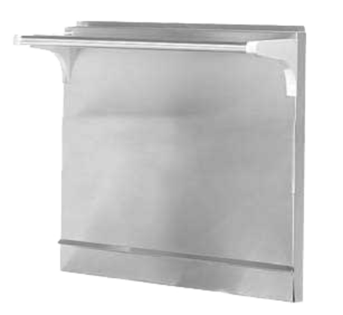 American Range HDSD-HS-51 51" W x 22" H Stainless Steel Single Deck Medallion Series Heavy Duty High Shelf