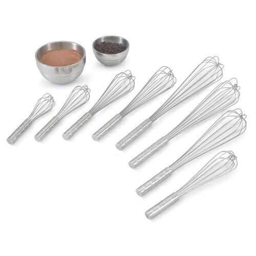 Vollrath 47282 14" Long Stainless Steel Patented Handle French Whip