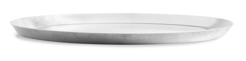 Vollrath PC12SN 12" Diameter x 3/4" Deep Natural Finish Press Cut Pizza Pan