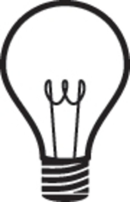 Vollrath 23236 40 Watt Replacement Teflon Coated Shatterproof Bulb (4 Each Per Case)