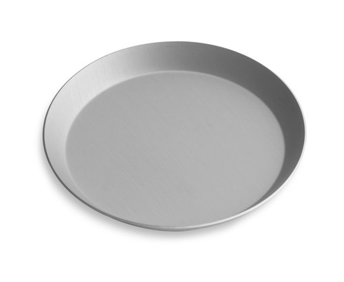 Vollrath PC08SCC 8" Dia. x 0.75" H Solid Round Aluminum Natural Pizza Pan