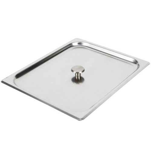 Vollrath 75071 Stainless Steel Half Size with Knob Egg Poacher Cover for 75070