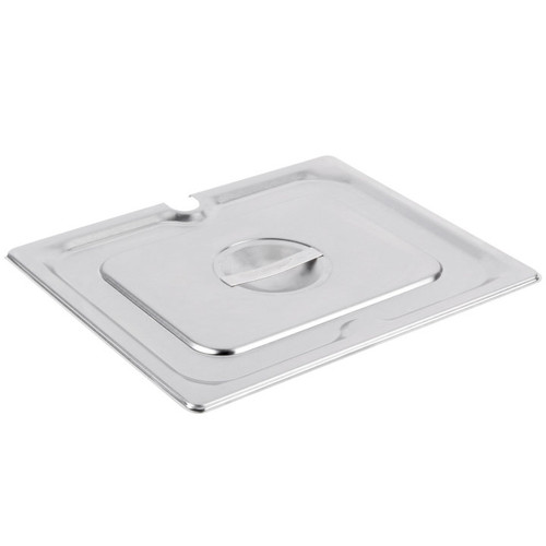 Vollrath 94900 22 Gauge Stainless Steel Super Pan 3 1/9 GN Flat Slotted Cover