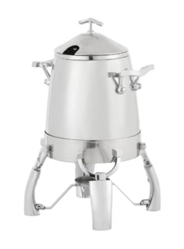 Vollrath 4635410 4 Quart Stainless Steel Mirror-Finished Welded Legs Use with Standard Fuel Universal Electric Heater Somerville Gravy/Sauce Urn
