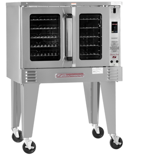 Southbend PCG90B/TI-NG 38" W Stainless Steel Single Deck Natural Gas Platinum Single Convection Oven - 90,000 BTU