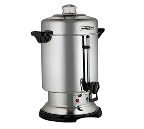Hamilton Beach D50065 60 Cup Capacity Stainless Steel Coffee Urn and Percolator - 120 Volts 1-Ph