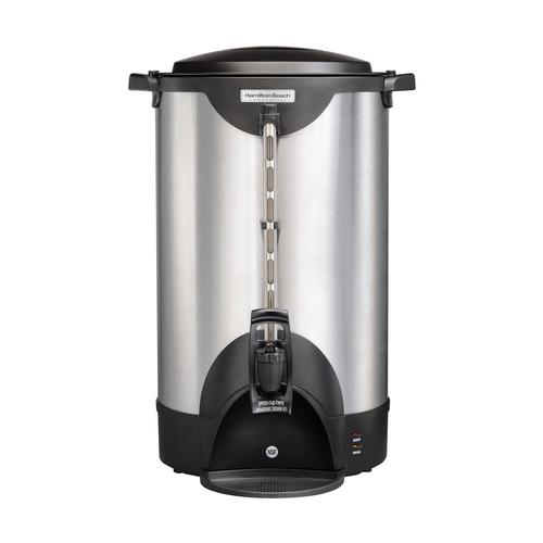 Hamilton Beach HCU100S 100 Cup Capacity Stainless Steel Coffee Urn - 120 Volts 1-Ph