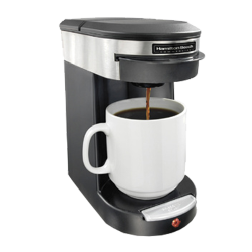Hamilton Beach HDC200S Black 1 Cup Pod Coffee Maker - 120 Volts 1-Ph