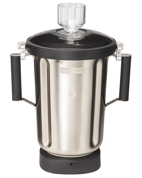 Hamilton Beach 6126-1100SR 135.2 Oz. Stainless Steel Blender Container with Double Handles