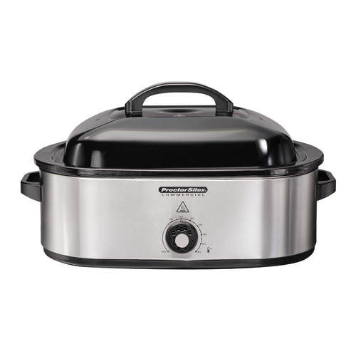 Hamilton Beach 32921 18 Quart Stainless Steel Proctor-Silex Roaster Oven and Warmer - 120 Volts 1-Ph