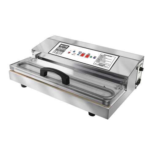 Hamilton Beach 65-0401-W 15" Seal Bar Stainless Steel Housing Weston PRO-3000 Vacuum Sealer - 120 Volts 1-Ph