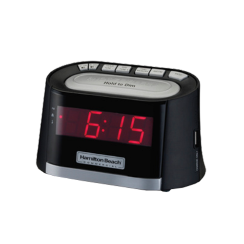 Hamilton Beach HCR410 9" LED Display Clock Radio - 120 Volts 1-Ph
