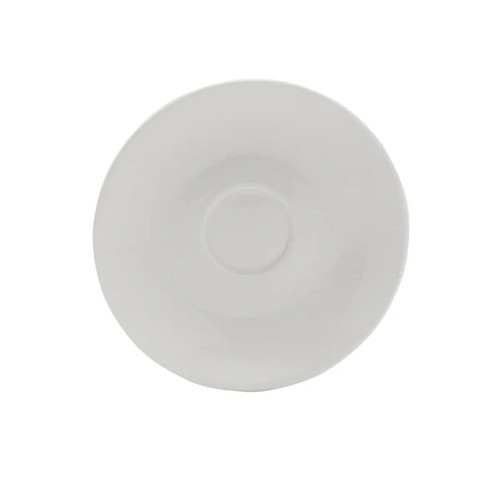 Mikasa Hospitality 5272995 5.63" W White Porcelain Round Saucer Saratoga